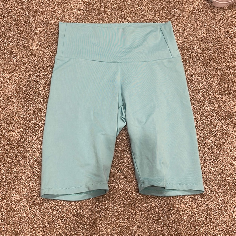 Jo+Jax blue biker shorts